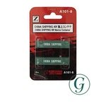 Rokuhan Z Gauge A101-8 China Shipping 40F Sea Container (pack Of 2). Fixed Price $29.52.