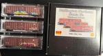 Scale Micro-trains Burlington Northern-sf Weathered Box Car 3-PACK 98305048. Fixed Price $89.95.
