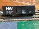 Microtrains Scale Norfolk Western 40' Boxcar Marks On Side. Fixed Price $13.27.