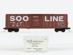 Scale Micro-trains Mtl/kadee 27060 Soo Line 50' Rib Side Boxcar #17159. Fixed Price $34.95.