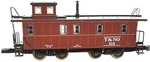 Z Scale Marklin Mini-club 81835 T&no Caboose Lnib. Fixed Price $49.95.