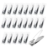 Stainless Steel Nail Clippers 200 Pack Individually Wrapped Bulk Homeless. Fixed Price $72.97.