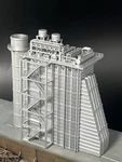 1/150 Scale, Gauge-size Industrial Turbine Equipment Model Kit. Fixed Price $78.00.