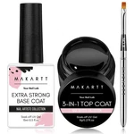 Makartt Gel Top And Base Coat Set: 2-PIECE 0.26 Fl Oz (pack Of 3), Clear. Fixed Price $15.35.
