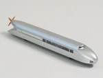 88761 Marklin Z-scale 2010 Version Powered Zeppelin Railcar 5 Pole Motor. Fixed Price $339.95.