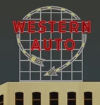 Miller Engineering 2481 Ho/o Scale Western Auto Billboard. Fixed Price $28.99.