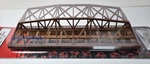 Rokuhan Z-scale #R060 Iron Double Track Bridge 220MM (brown), New!. Fixed Price $31.95.