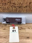 Micro-train Lines Scale Atsf 40 Standard Boxcar Double Doors II-4# 81. Fixed Price $14.99.