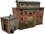 Scale Amoskeag Bottling Company Structure Kit Laser Cut. Fixed Price $57.99.