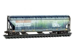 Montana Rail Link 3-BAY Hopper Weathered Graffiti Microtrains 094 46 880 Scale. Fixed Price $41.75.