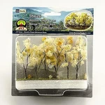Jtt Beige Green Woods Edge Trees 3''-3.5'' (9) Ho Scale Model Railroad. Fixed Price $9.90.