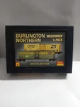 Micro Trains Scale Weathered Pack Burlington Northern Bnfe 704 745208. Fixed Price $59.99.