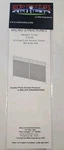 Z Micro Structures Chain Link Security Fence Etched-metal Kit -260 Scale Feet. Fixed Price $18.00.