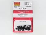 Micro-trains Mtl 00302032 (1033) Roller Bearing Trucks W/ Couplers Pair. Fixed Price $19.95.