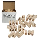 Wooden Train Track Piece Pack - 100% Compatible With All Major ... Fast Ship. Fixed Price $75.99.