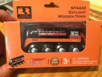 Custom Maxim Southern Pacific Sp 4449 Wooden Daylight Train Brio Thomas Hape. Fixed Price $16.99.