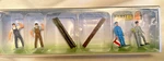 Vintage Ho Scale Faller Track Layer Figures #51000 Not Complete. Fixed Price $7.99.