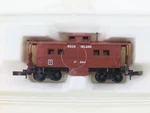 Z Scale Kadee Micro-trains Mtl 14704 Ri Rock Island Caboose #17604. Fixed Price $49.95.