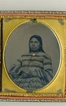 Antique Tintype Photograph Native American Indian Woman Guttapercha. Fixed Price $2799.37.