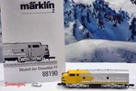 Marklin Santa Fe Emd F7A Yellow Warbonnet 5-POLE Motor Led Light Z Scale Gauge. Fixed Price $199.95.