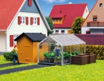 Garden Shed, Green House And Compost Bins Kibri 38144. Fixed Price $32.08.