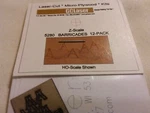 Gclaser 5280 Barricade Set (laser-cut Wood Kit) 12-PACK. Fixed Price $5.00.
