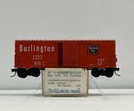 Micro Trains 24339 Single Door Box Car Burlington Scale Cb&q #39244. Fixed Price $19.95.