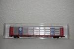 Mtl Micro Trains 111 00 130 Scale Atsf 89' Enclosed Auto Rack #88099. Fixed Price $54.99.