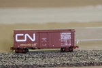 Micro Trains 40' Standard Box Car Z Scale 502 00 282-2. Fixed Price $21.44.