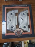 Harley-davidson Chrome Footboard Cover Set Of In Orig Box, Oem 50782-91. Fixed Price $65.88.