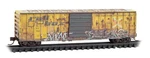 Micro Trains Scale 50' Weathered Boxcar San Luis Central #1161 Rail. Fixed Price $24.76.