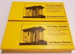 2 Keith Blanchard Production The Coal House Scale Railroad Trains Kits. Fixed Price $40.00.