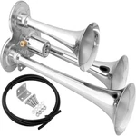 Vixen Horns Train For Truck/car. 3 Air Chrome Plated Trumpets. Super. Fixed Price $109.31.